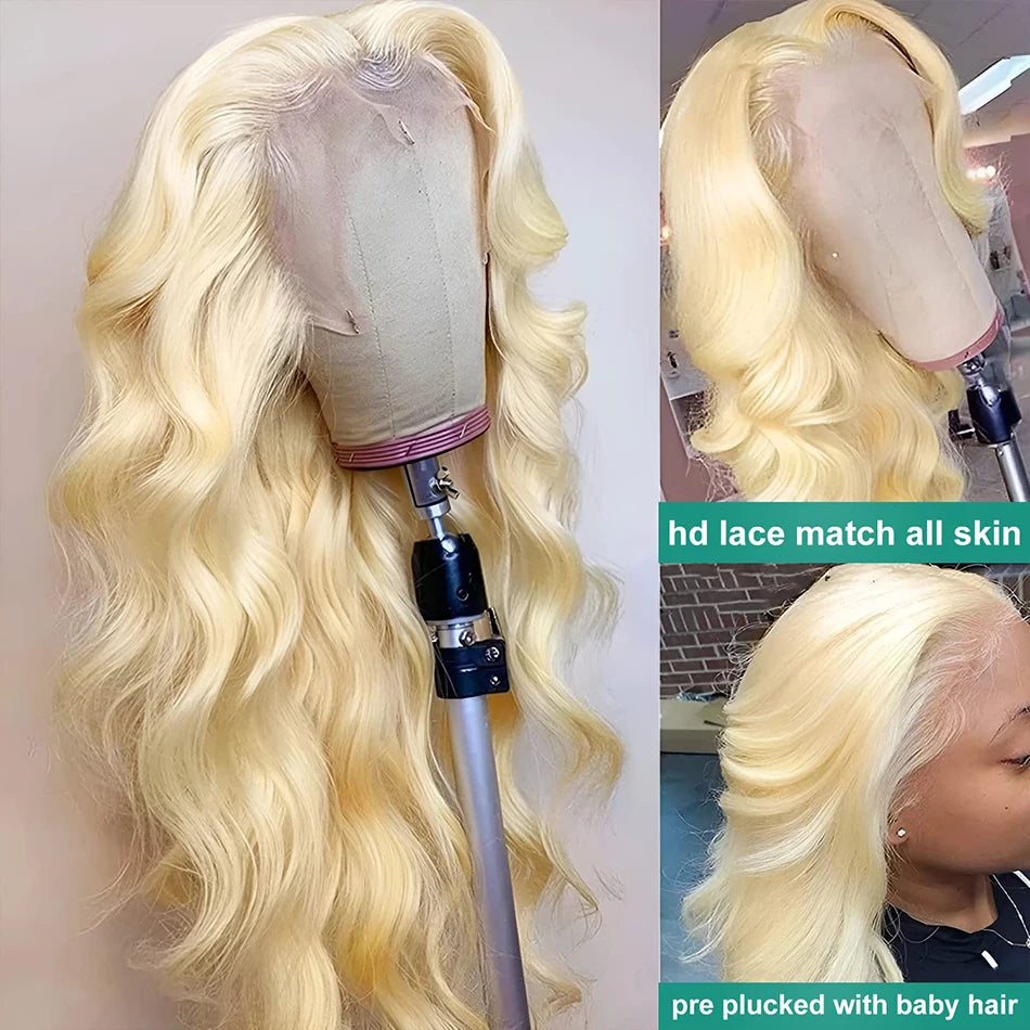 Body Wave Human Hair Lace Front Wig — product view
